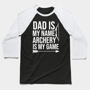 Archery Dad Baseball T-Shirt